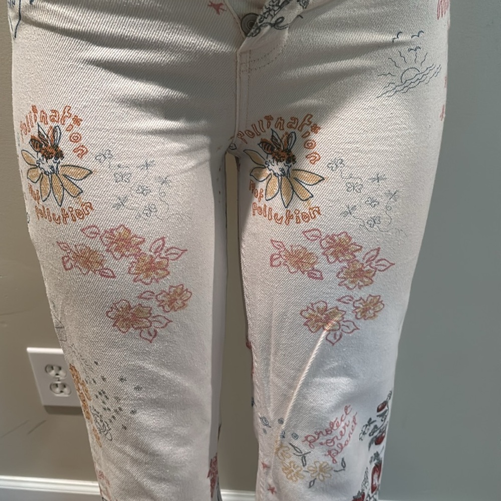 Reformation-Cynthia Doodle High Rise Straight Long Jeans size 26 - Picture 12 of 13